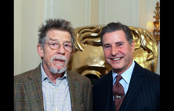 John Hurt and Jeremy Hackett